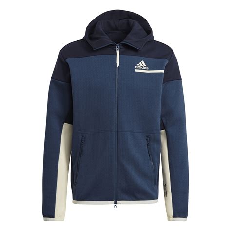 adidas kapuzensweatjacke herren dunkelblau|Adidas Sweatjacken für Herren .